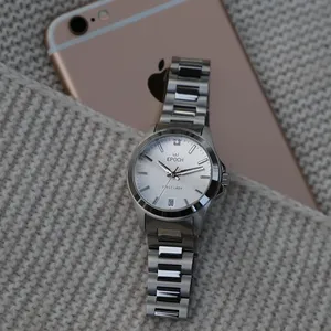 Grå textilarmband för Apple Watch