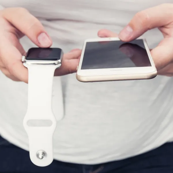 Rosa sportarmband för Apple Watch